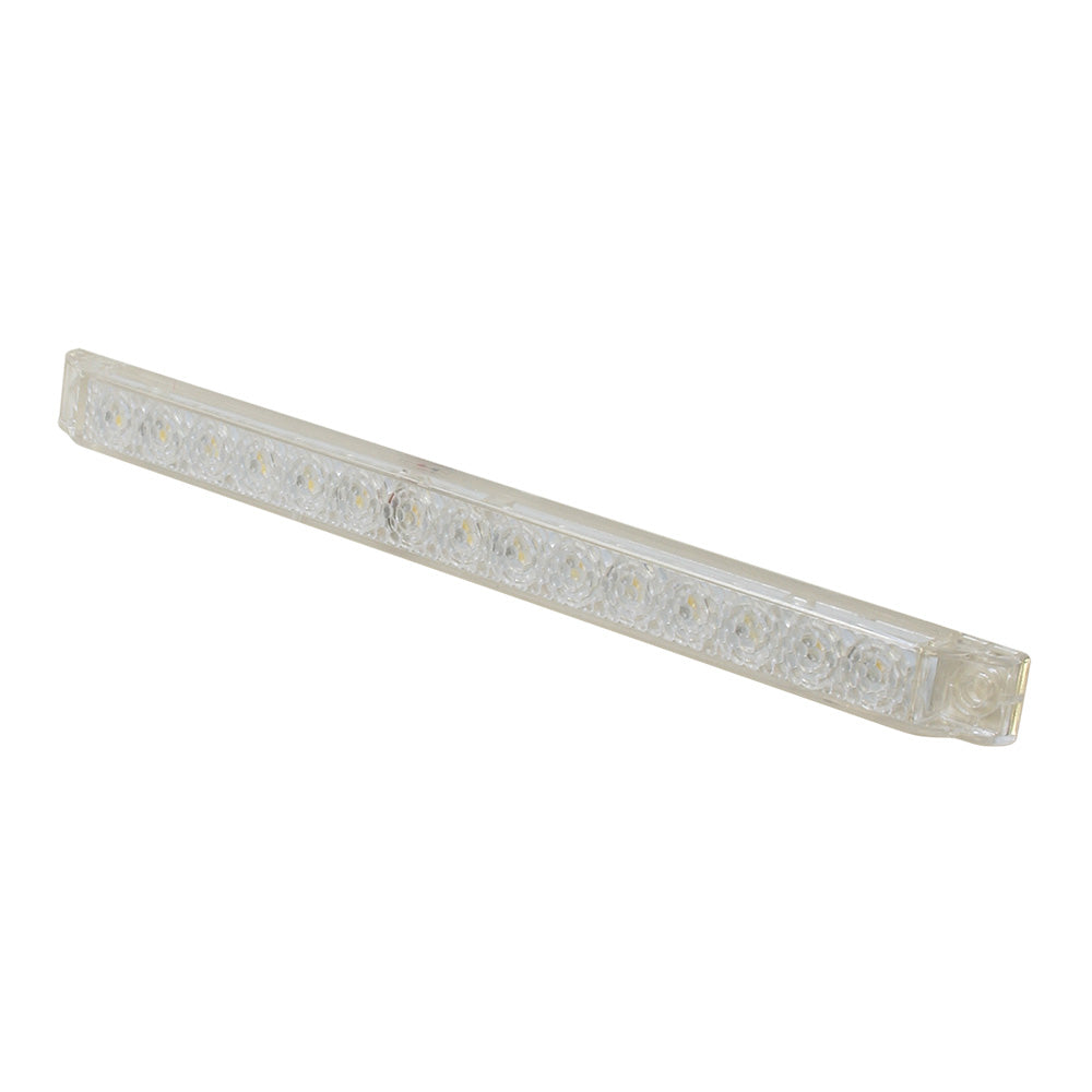 Scandvik 8" LED Light Strip - Blue w/Gasket - 12V [41645P]