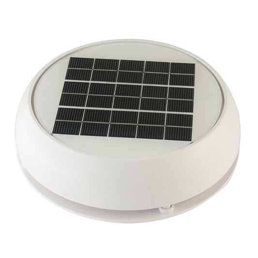 Marinco 3" Day/Night Solar Vent - White [N20803W]