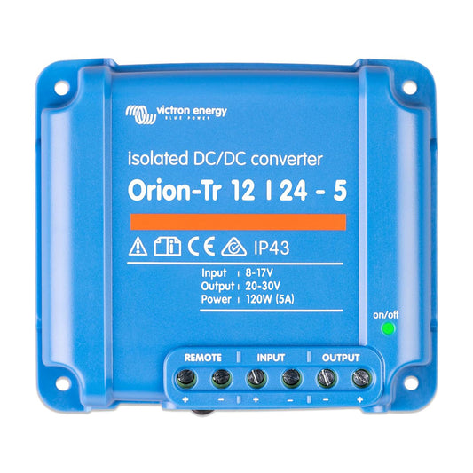 Victron Orion-Tr Smart 12/24-5A 120W Isolated DC-DC Converter [ORI122410110]