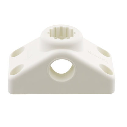 Scotty Combination Side / Deck Mount - White [241-WH]