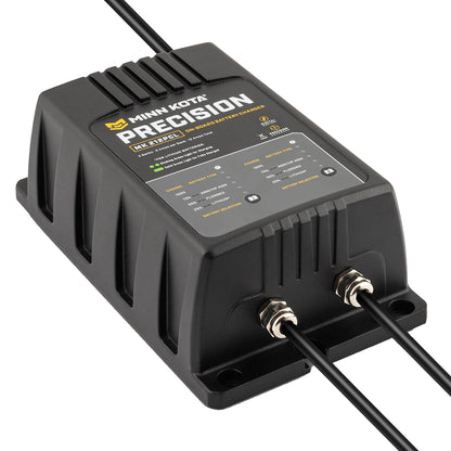 Minn Kota On-Board Precision Charger MK-212 PCL 2 Bank x 6 AMP LI Optimized Charger [1832121]