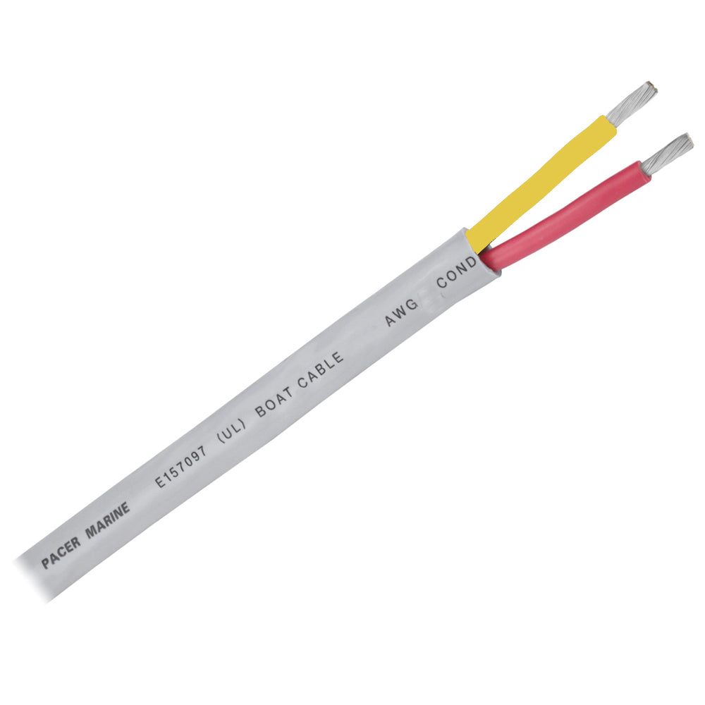 Pacer 16/2 AWG Round Safety Duplex Cable - Red/Yellow - 250 [WR16/2RYW-250]